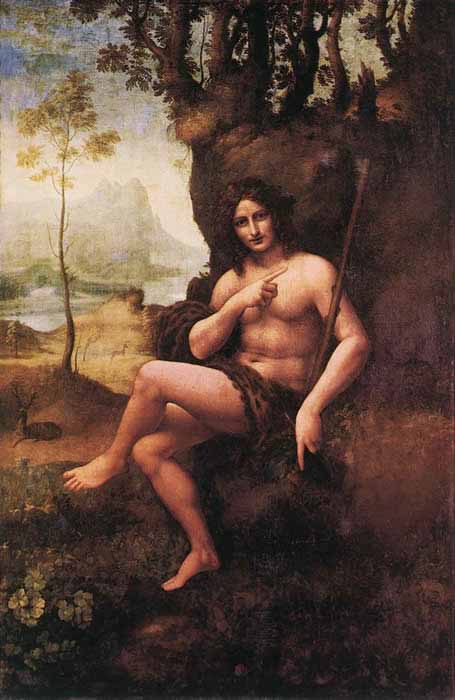 Leonardo  Da Vinci Bacchus